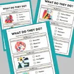 What Do They Do? Career Identification Printables