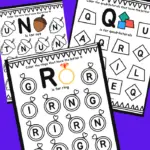 Color The Letters N-Z