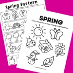Printable Spring Activity Set For Kids