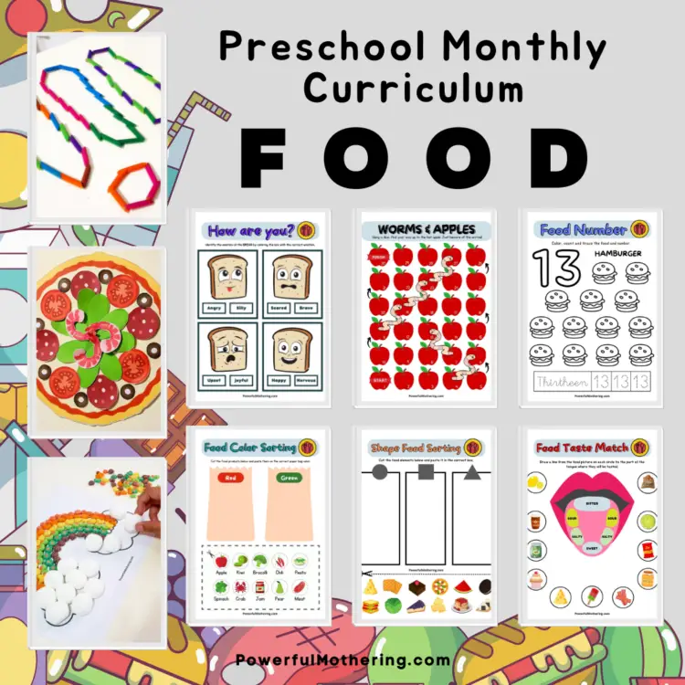 Preschool Monthly Curriculum