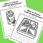 Back To School Worksheets For Preschoolers