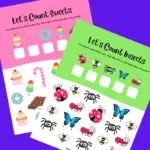 Let’s Count Preschool Worksheets