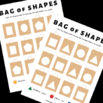 Shapes and Colors Worksheet For Preschoolers