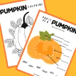 Printable Pumpkin Activities For Preschoolers