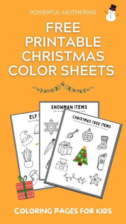 free printable Christmas coloring sheets for download