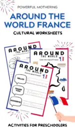 Cultural Worksheets – Around the World to France