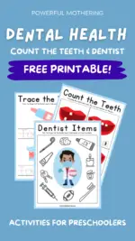 Free Printable Dental Health Activities for Preschoolers