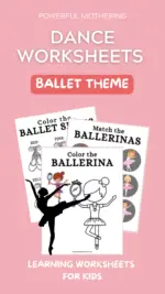 Dance Worksheets – Ballet