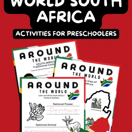 culture worksheets - South Africa - free downloadable worksheets for kids