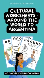 Cultural Worksheets – Around the World to Argentina