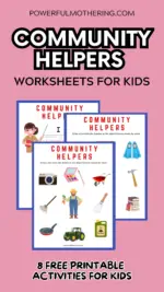 Community Helpers Worksheets for Kids