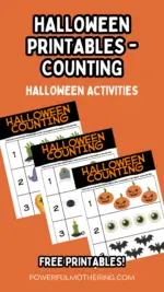 Halloween Printables – Counting