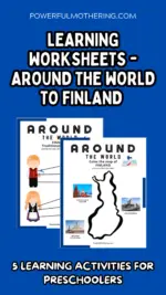 Learning Worksheets – Around the World to Finland