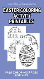 Easter Coloring Activity Printables