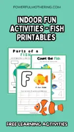 Indoor Fun Activities – Fish Printables
